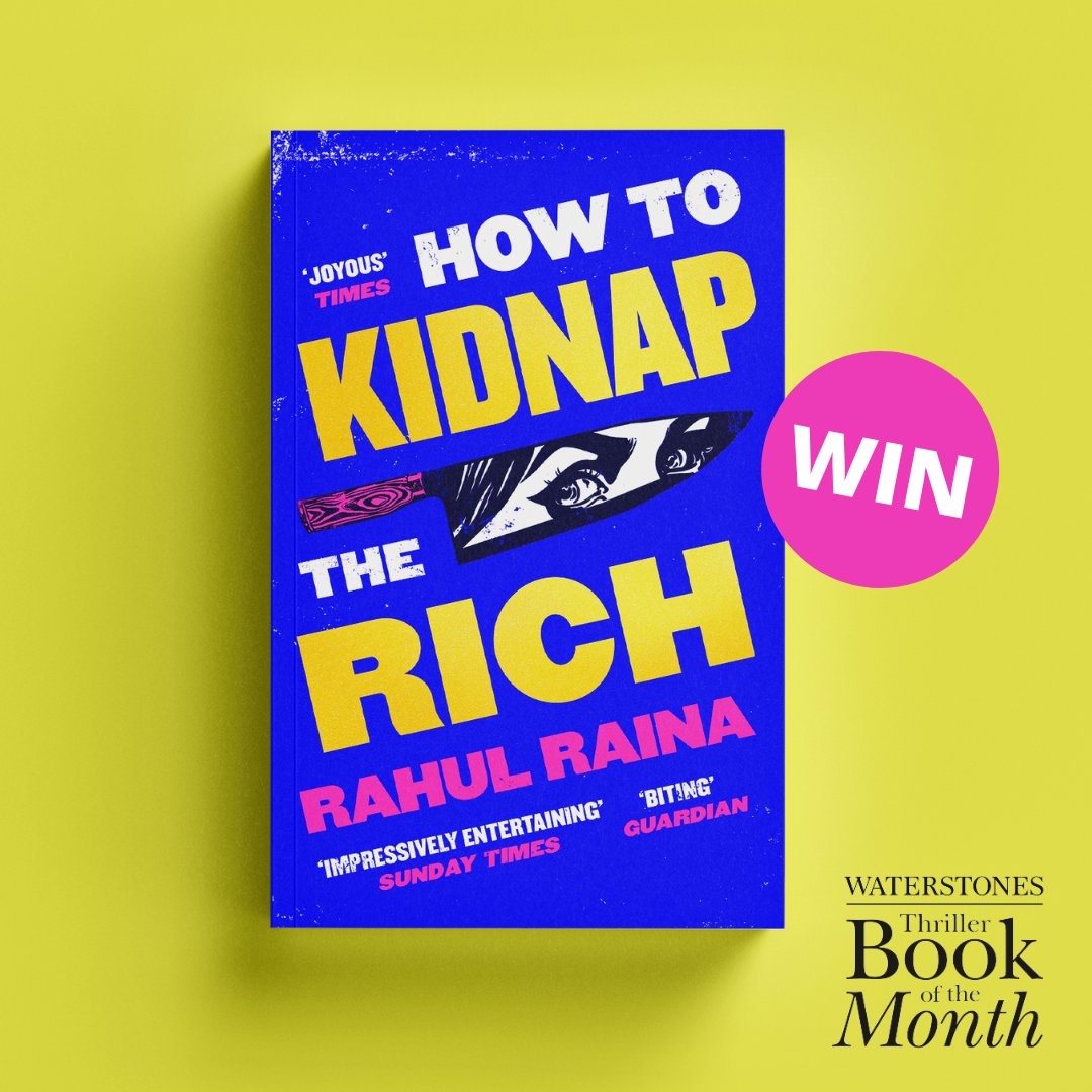 TheCrimeVault's tweet photo. 📚 WIN 📚 a copy of the @Waterstones Thriller of the Month.

#HowToKidnapTheRich is a riotously good read, packed full of twists and turns.

Simply retweet for a chance to win. 

Terms here: https://t.co/cqrV7hioaX https://t.co/RJHnf5A7cE
