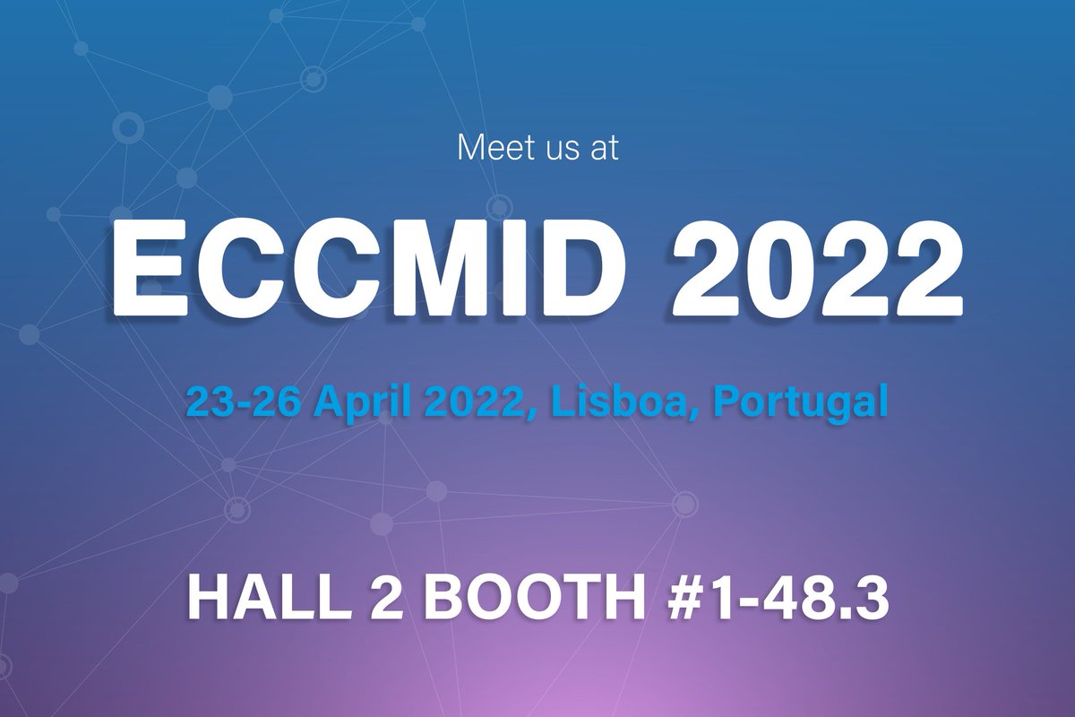 CHROMagar's tweet image. We're excited to be participating in the ECCMID 2022 next week. Visit us at Booth 1-48.3 in Hall 2 to discuss with our Sales team and learn more about our Chromogenic Culture media !

#eccmid2022 #microbiology #bacteriology #chromogenictechnology #chromogenicculturemedia