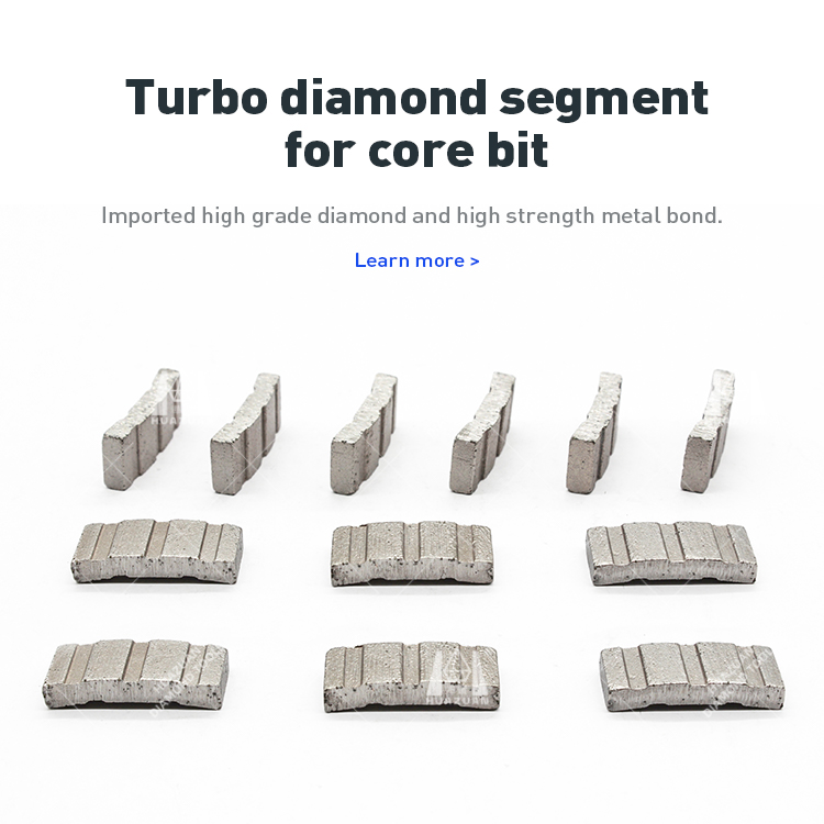 Huazuantools's tweet image. Core drill bit #diamondsegment
turbo shape #diamondcorebitsegment for drilling concrete or reinforced concrete. If you are interesting, contact us by wechat or whatsapp 15905012435