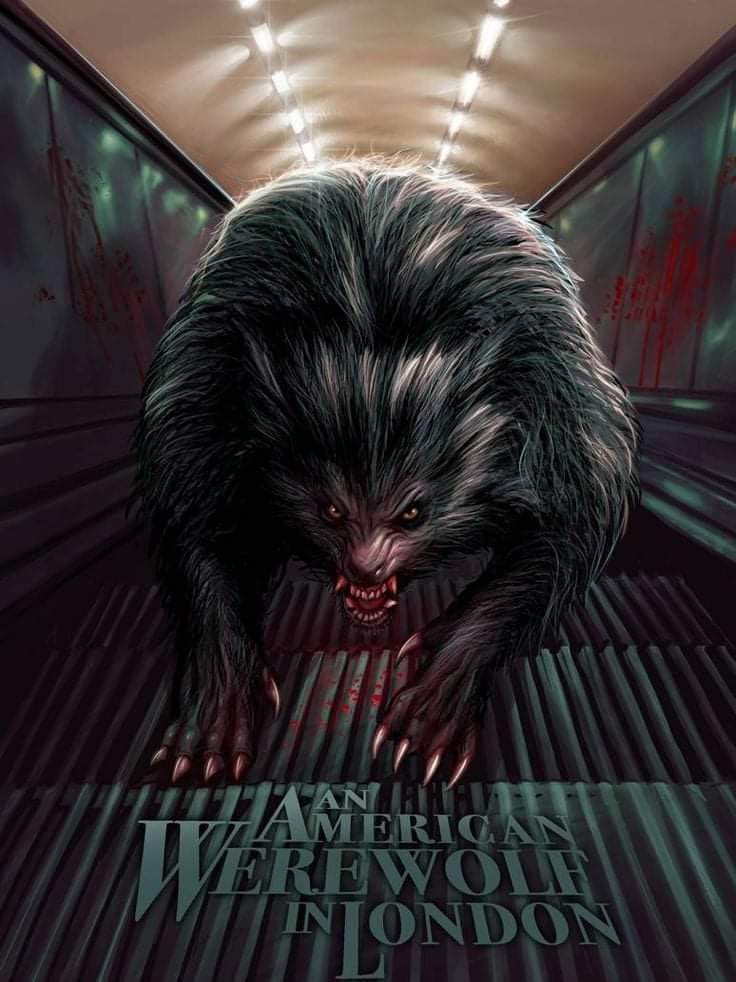 MatthewAMullins's tweet photo. Alternative poster for An American Werewolf in London (1981) https://t.co/P9tS4kdWvW