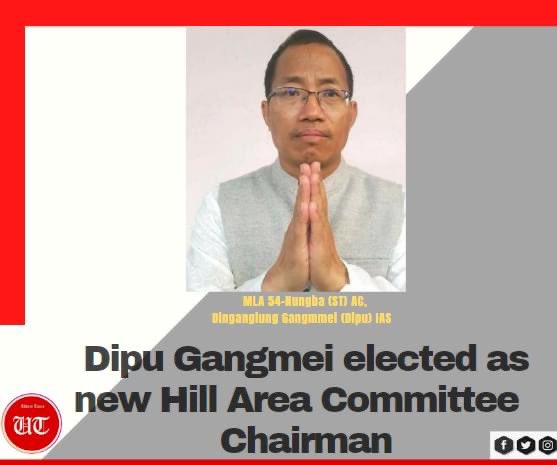 ukhrultimes's tweet photo. #BreakingNews:  Dinganglung Gangmmei (Dipu), MLA 54-Nungba (ST) AC, a retired IAS has been elected as the new Hill Area Committee (HAC) Chairman. Leishiyo Keishing MLA 43-Phungyar (ST) AC was the former #HAC Chairma. #Article371C #Tribal #Manipur 

#HillAreaCommittee https://t.co/xKEP7cvSAH