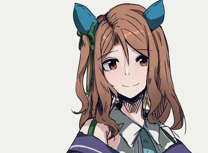 キングの微笑み
#ウマ娘 