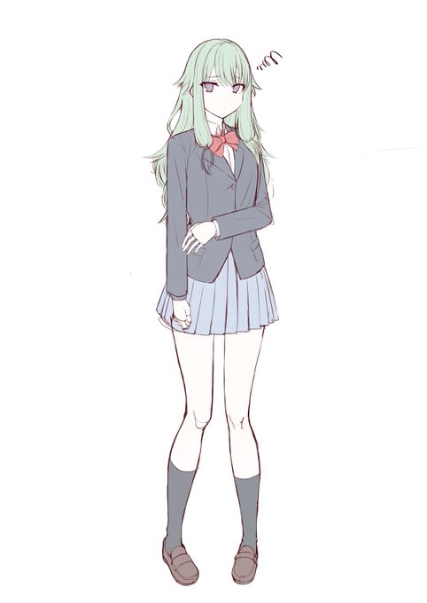 プロセカの寧々ちゃん描いてる… 