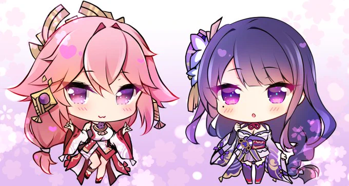 神子と雷電将軍🌸 