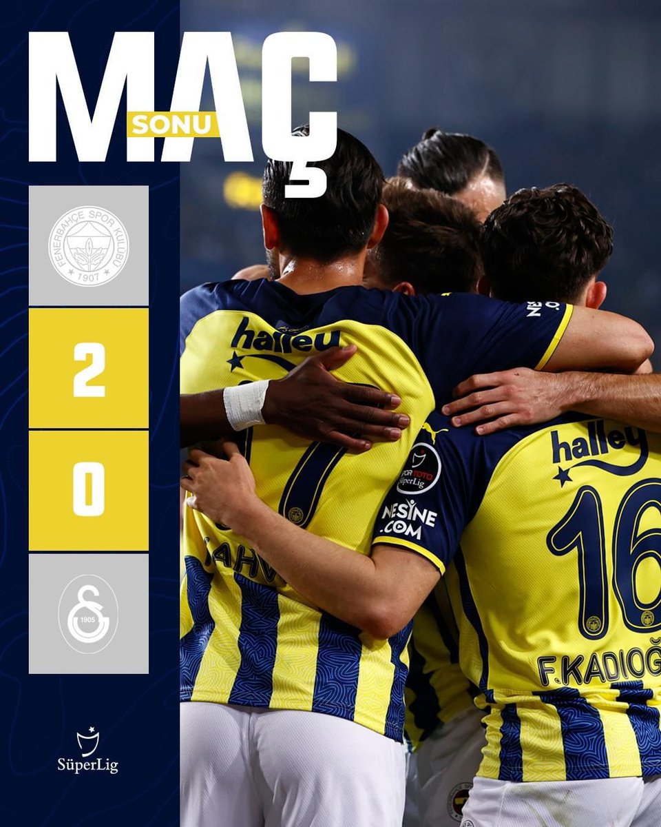Burası Kadıköy!.😀Kadıköy'de 3 puan bizim! 💪
💛💙
#FBvGS