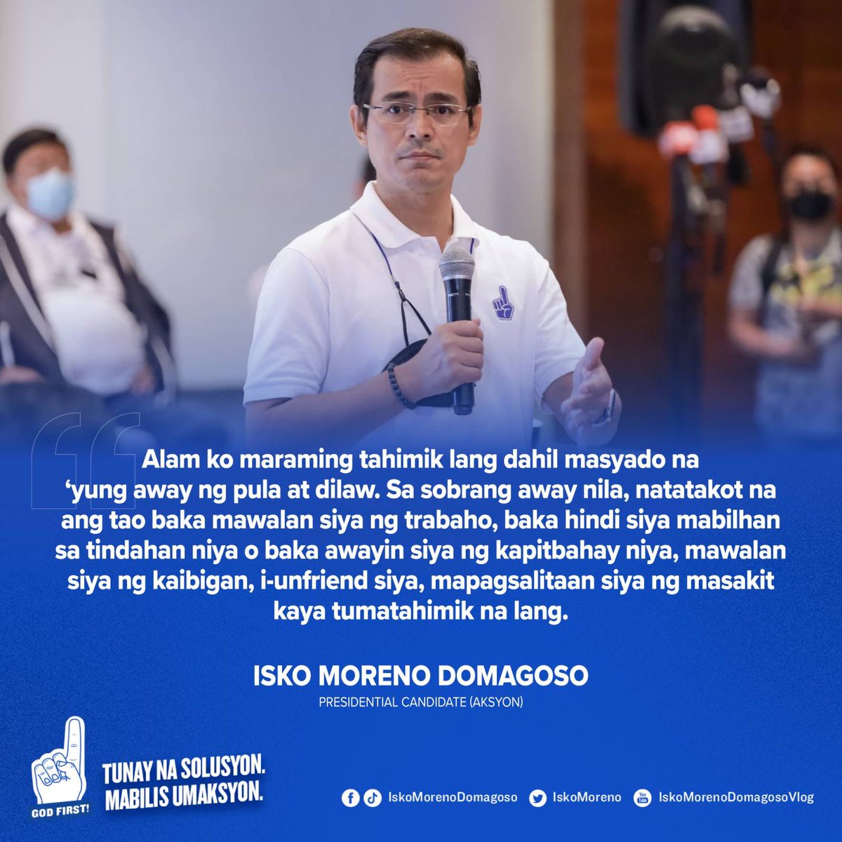 Kung gusto po ninyo ng peace of mind, available po ako.... Walang away, walang gulo. #IbaNaman ☝🏻