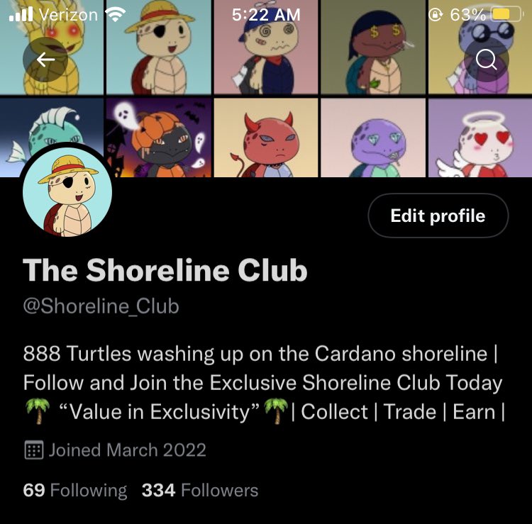 Shoreline_Club's tweet photo. The main priority in the CNFT space should be getting @Shoreline_Club to exactly 420 followers to match our 69 following

Let’s make it happen NFT family, for the turtles 

#cnft #CNFT #Cardano #ADA #ada #cardano #NFTCommunity #nft #NFTGiveaway https://t.co/7Lud3vz5FK