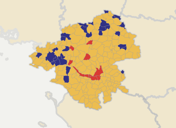 Il y a un smiley pro-Mélenchon en Loire Atlantique