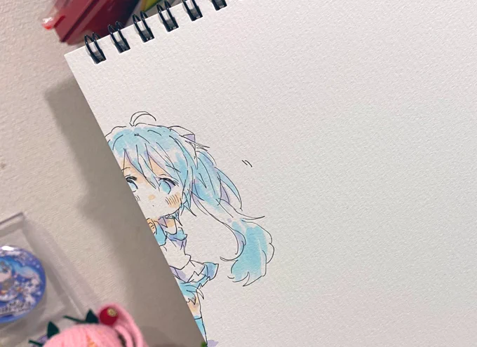 作業してる…?ますた… 