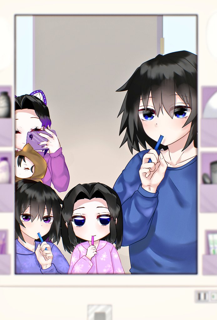 父と双子そろってはみがき！
（撮影:しのぶおかあさん）