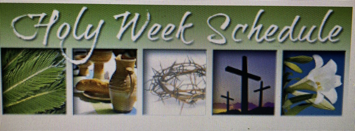 Yesterday was Palm Sunday the beginning of Holy Week in which we prayerfully remember Jesus’ Passion and death. It is a holy time in which we can pray reverently and reflect on our faith and love for Jesus! #HolyWeek <a href="/DomenicScuglia/">Domenic Scuglia -</a> <a href="/YCDSB/">York Catholic District School Board</a> <a href="/laurasawicky/">Laura Sawicky</a>