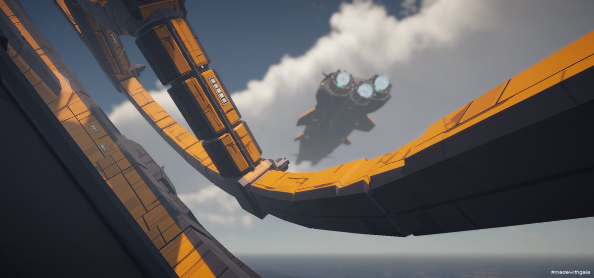 LoranIndieDev's tweet photo. Mixing @SyntyStudios assets (Polygon Sci-Fi Space and Nature packs) and @ProcWorlds tools (Gaia Pro, GeNa Pro, Spawner pack) https://t.co/27pU4uYq2j