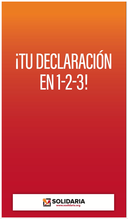 Sea por la app, web o presencial, hacer la declaración de la #Renta2021 es muy fácil pero ¡no te relajes!
1. Prepara tu borrador
2. Revísalo (asegúrate de la #Casilla106)
3. ¡Confirma!✅<a href="/XSolidaria/">XSolidaria</a>
4. Siente la satisfacción de haber cumplido… y de ayudar a millones de personas💖