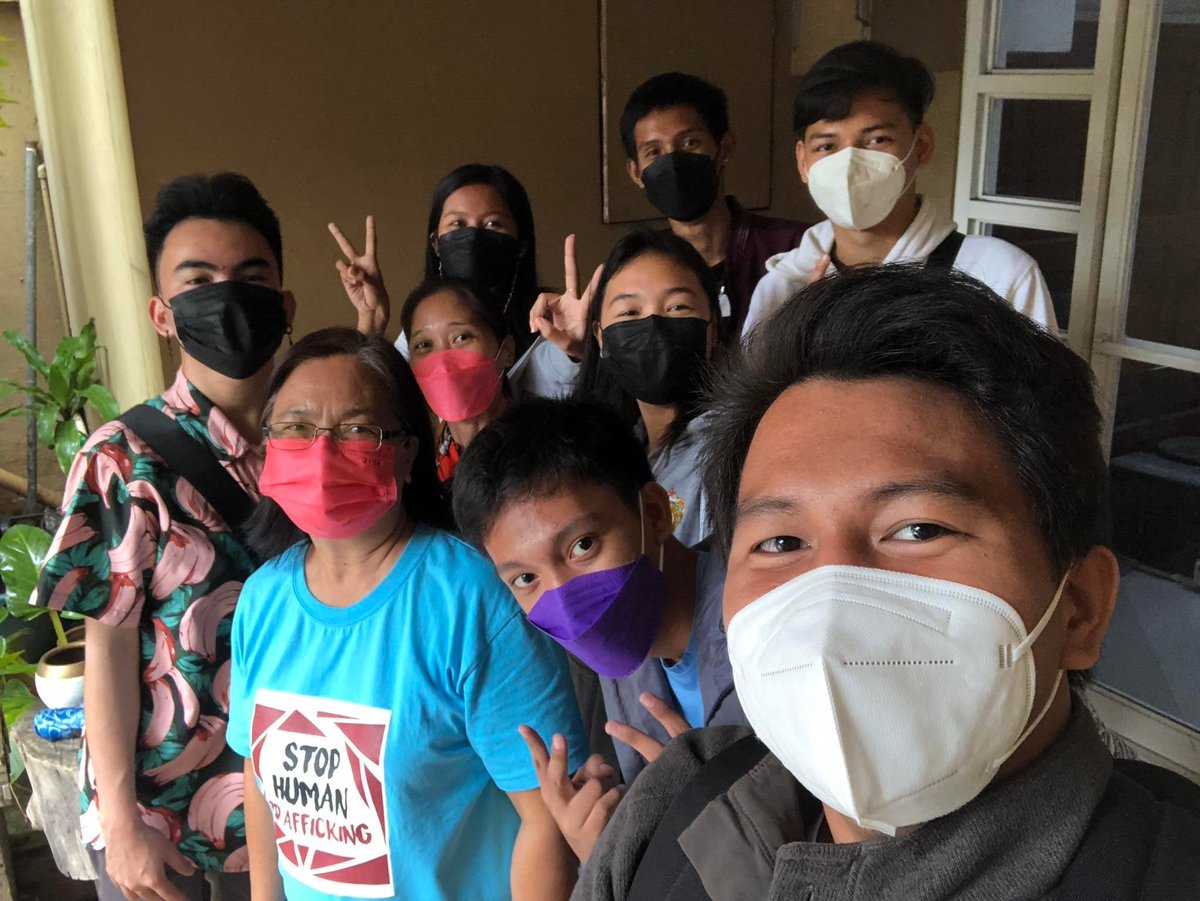 clbphils's tweet photo. LOOK: Scenes during the weekly radio program of CLB, Ang Kabataan Karon, with our staff and child rights advocates (CRAs) on Saturday afternoon, April 9. https://t.co/EVXfSLZFxs