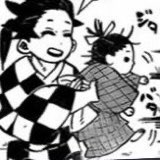 เด็กน้อยยิ้มกว้างพยักหน้าตกลงตามที่คุณพ่อบอก สึมิเระจะเก็บดอกไม้ไว้ให้คุณแม่ วันนี้สึมิเระอยากเล่นกับคุณพ่อ เล่นกัน เล่นกัน !

เย่น เย่น !!

ดิ้นดึ๊บ ๆ ไปมา