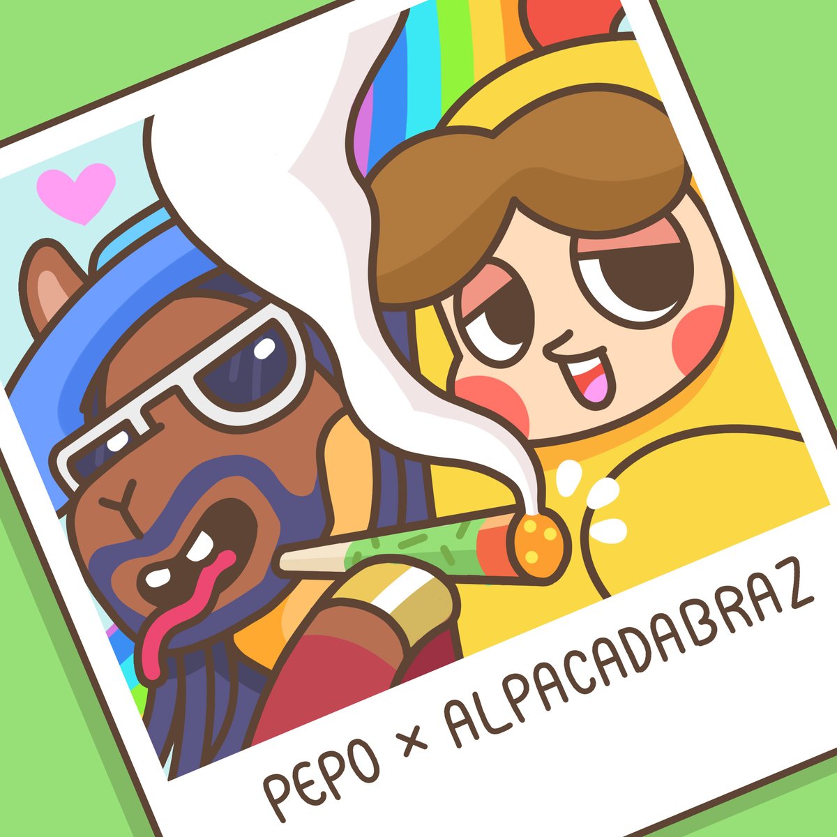 PepoParadise's tweet photo. 🐣PEPO Paradise x Alpacadabraz🦙

@ALPACADABRAZ will join PEPO Paradise as playable NFTs with #feed2earn rewards, welcome PACAs!

To celebrate, we are giving out 3 Cheeks Lists!
1⃣ Follow 
@PepoParadise @ALPACADABRAZ @chrislistudio  
2⃣ Like &amp; RT
3⃣ Tag 3 frens! https://t.co/wwSj1jkWHa