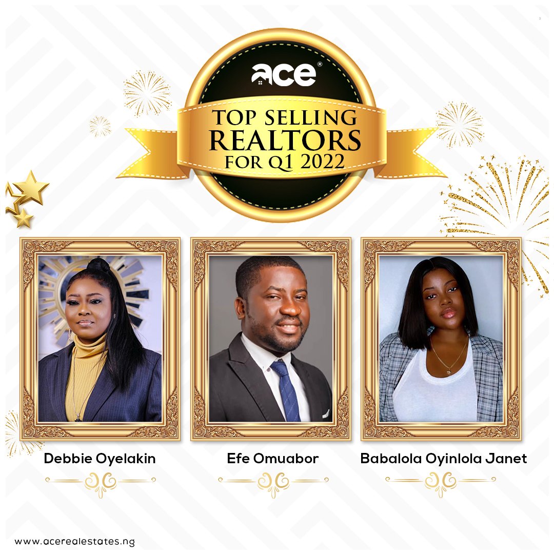 acerealestateng's tweet photo. Here they are! ⬆️
Ace Network Top Players for Q1 2022!👏
We are immensely proud of you all, Keep up the good work💪
Congratulations! 🎉👏
Are you interested in joining our network of wealth makers? Send a DM to get started today
#AceNetwork #Topsellingrealtors #Aceplayers https://t.co/0pmFm70BmP