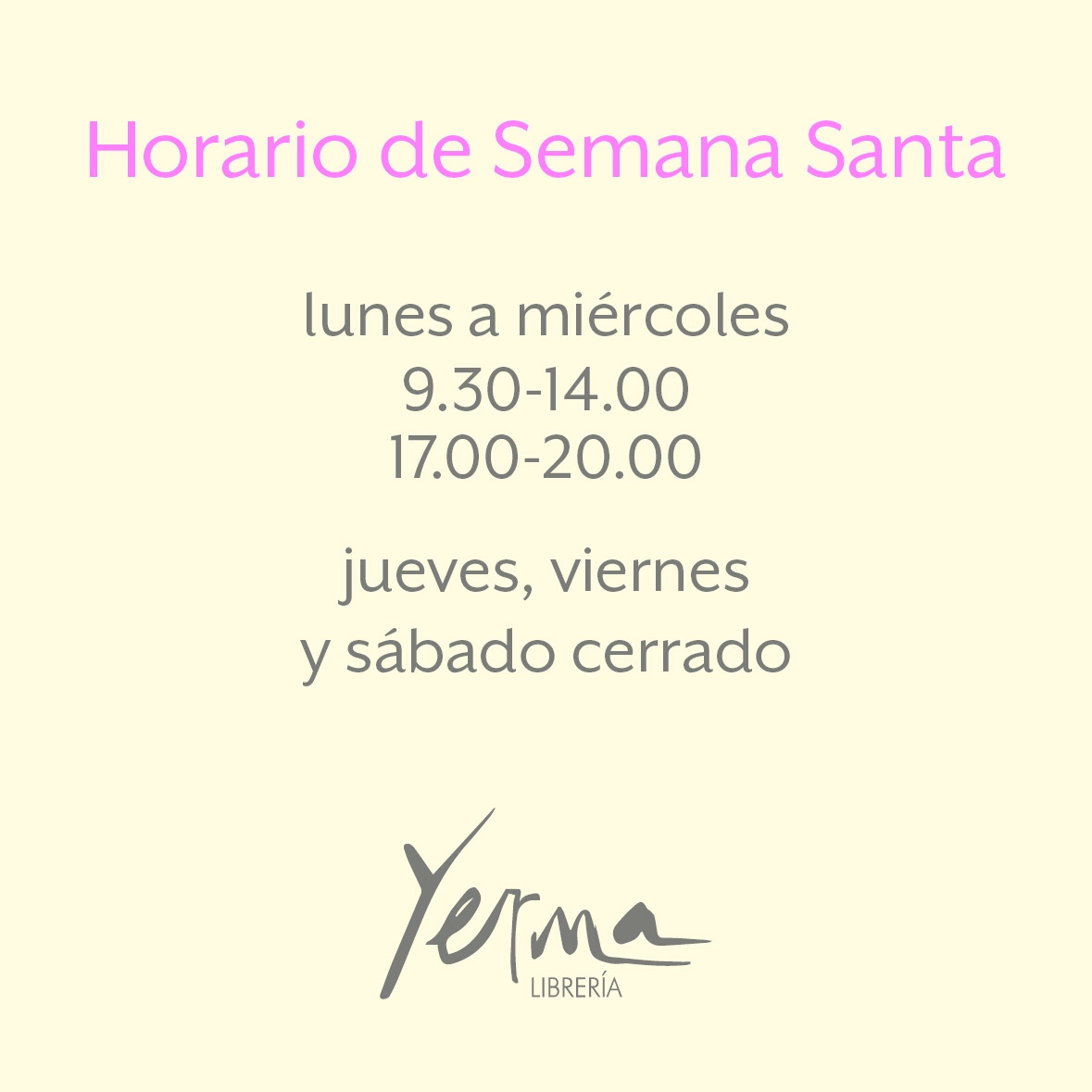 Librería Yerma (@yermalibros) on Twitter photo 