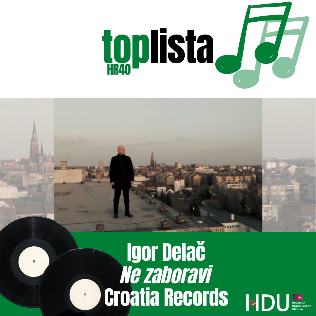 HR Top 40 ovoga je tjedna bogatija za čak 15 novih pjesama! Cijelu listu pregledaj: top-lista.hr/www/

#croatia #musicchart #music