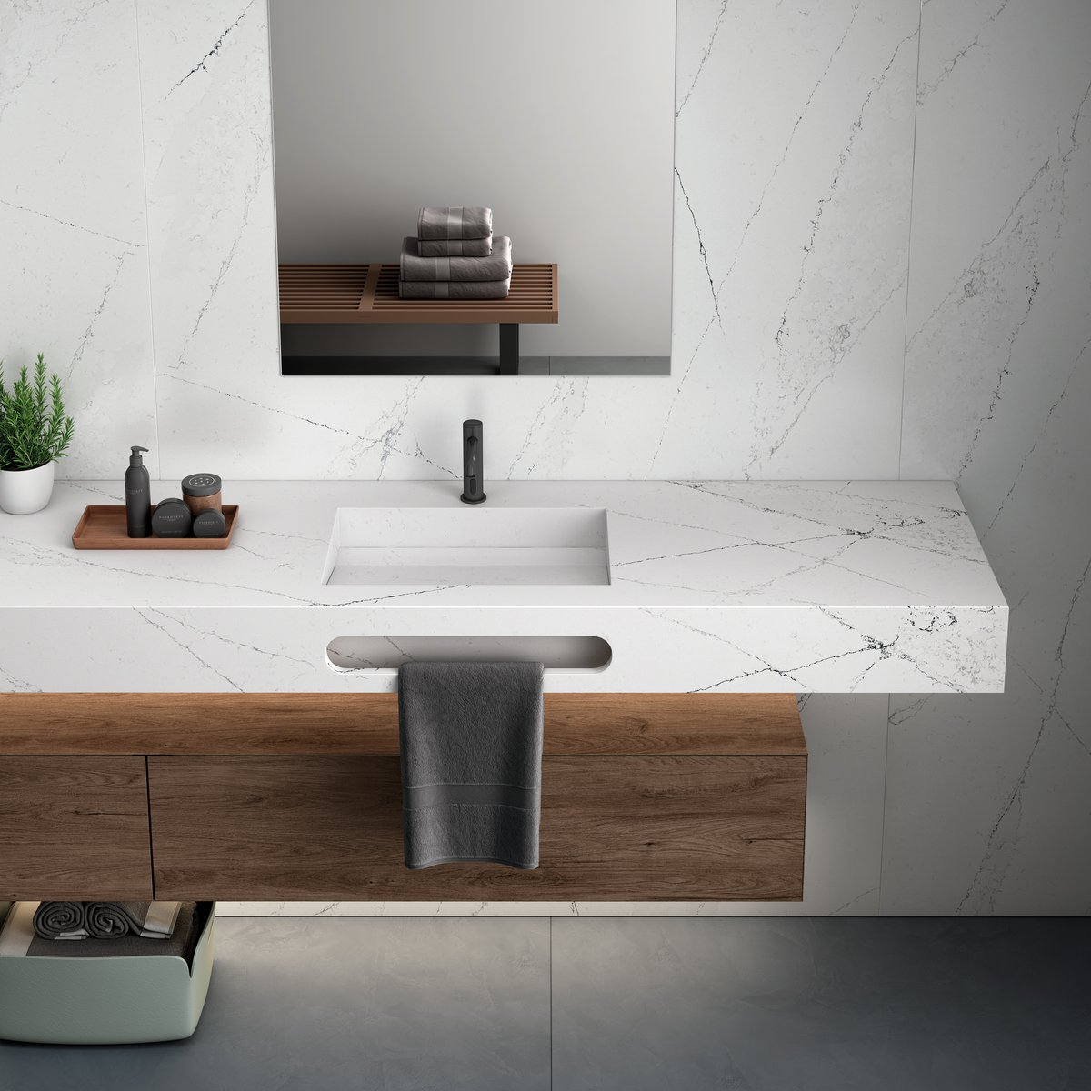 Sustainability is at the heart of everything we do. Our latest collection, Silestone Ethereal features HybriQ+ technology, which means each surface includes at least 20% recycled materials ♻️ Discover Ethereal bit.ly/SilestoneEther…