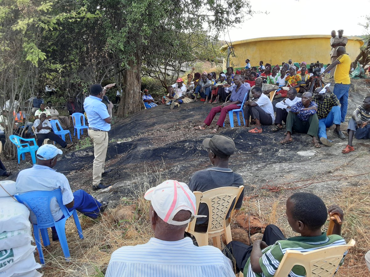 kcsap_project's tweet photo. Commissioning of Aekumi Rock Water Catchment Sub project by His Excellency the Governor of Tharaka Nithi County. @MuthomiNjuki @WorldBankKenya @kilimoKE @KilimoNews @nithitharaka @muthonimuta https://t.co/LsFvSpnnbi