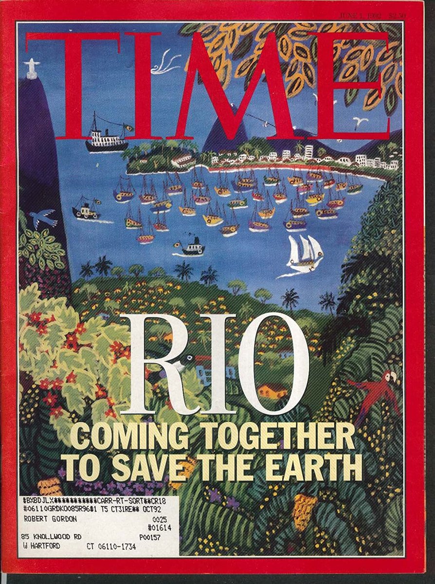 It took 30 years and a world pandemic to commit ourselves to #Sustainability - or at least to try to.  
-
Rio #Earth Summit, 1992 
<a href="/TIME/">TIME</a> <a href="/UN/">United Nations</a> <a href="/UNEP/">UN Environment Programme</a> <a href="/UNEP_Europe/">UN Environment Programme (UNEP) Europe 🌱</a>