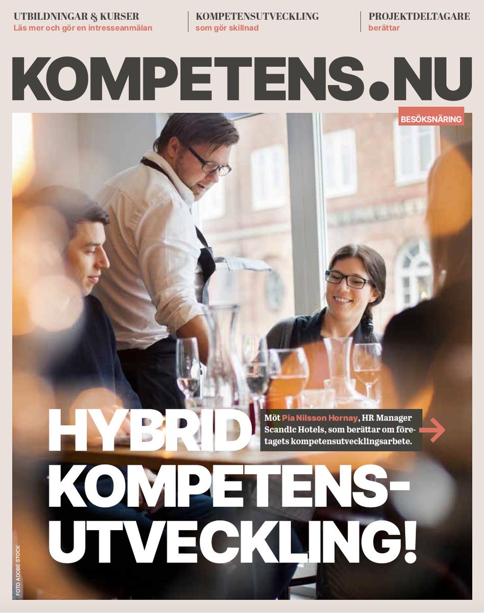 kompetens_nu's tweet photo. Jobbar du inom besöksnäringen och är intresserad av #kompetensutveckling? Läs då vårt nya minimagasin!
Här berättar några företag &amp; personer om hur de arbetar med kompetensutveckling &amp; hur https://t.co/CdwobRlOFv blivit en del av deras lärande.
https://t.co/VvTrW4Aw57 @VISITA_se https://t.co/jhl8dorTRp