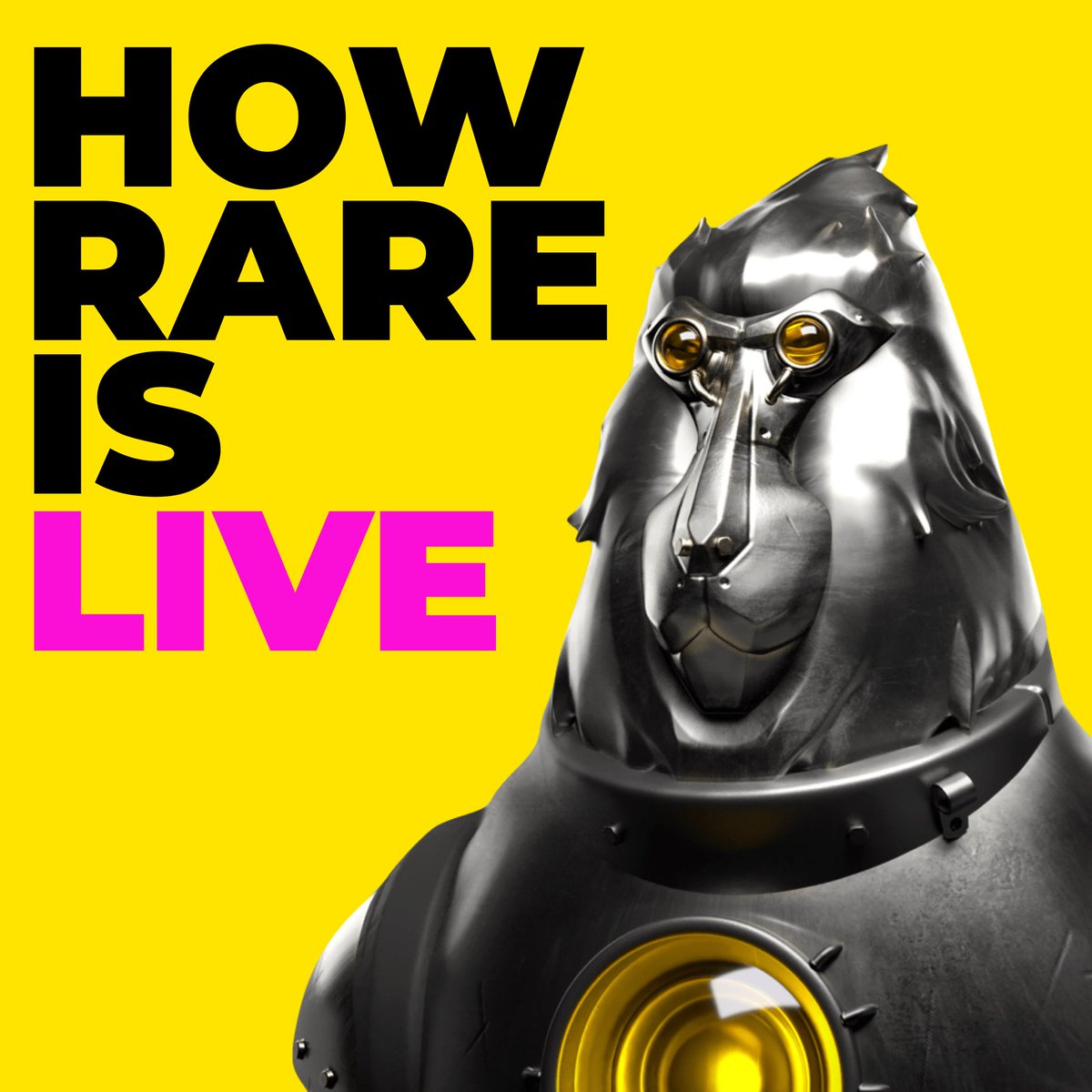 We are live on <a href="/HowRareNear/">HowRare Near</a>. 
Check your rarity fam howrare.xyz/pionears 👀