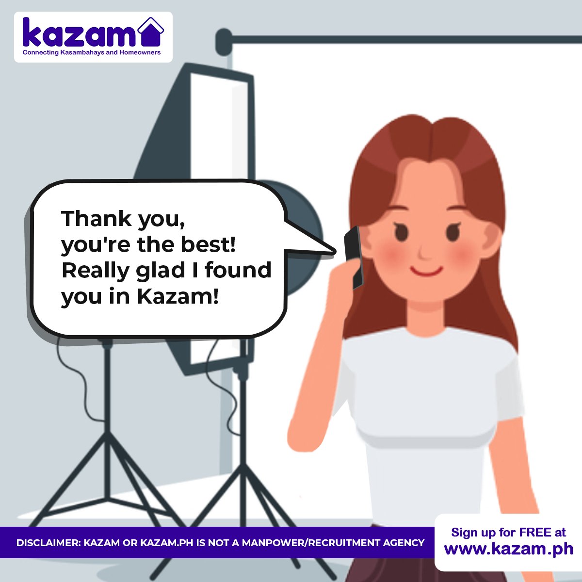 kazamph's tweet photo. Always on-the-go? Pwedeng makatulong ang Kazam sa iyo na makahanap ng kasambahay para worry-free ka sa inyong mga events or other activities for the day! 
 
 Sign up for free at https://t.co/V3P6WHrK7E 

#kazam #kazamph #kasambahay #yaya #cook #driver #tindera #houseboy https://t.co/POIt6MQay0