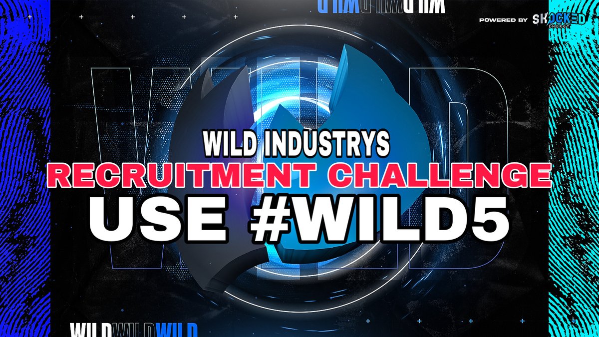 7ArmiesXCoRe's tweet photo. We are thrilled to announce the OFFICIAL @wildindustrys Recruitment Challenge!

To participate simply post clips on here, instagram or even YouTube with the #WILD5 - More information will be released on our instagram story and twitter ( Wednesday 13th April )

GoodLuck!🦏 https://t.co/jq3HZv9wWd