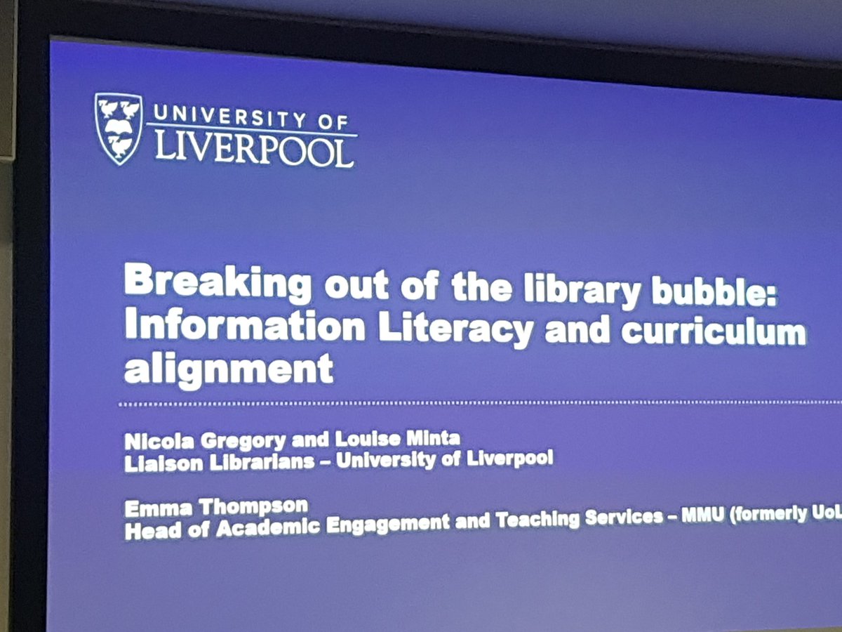 Great session to kick off #LILAC22 this morning from <a href="/LivUniLibrary/">University of Liverpool Library</a>. Brilliant example of aligning library teaching with Uni strategy &amp; curricula