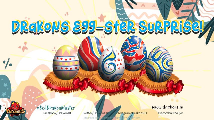 Hey #DrakonMasters, let's celebrate our #Easter together...We got some egg-citing egg-ster surprise for you 🪺🐰You might just get something epic or legendary. Try hatching some eggs at drakons.io/marketplace/ea…

<a href="/coinkit_/">CoinKit</a> com 1 300 DGB #BeADrakonMaster