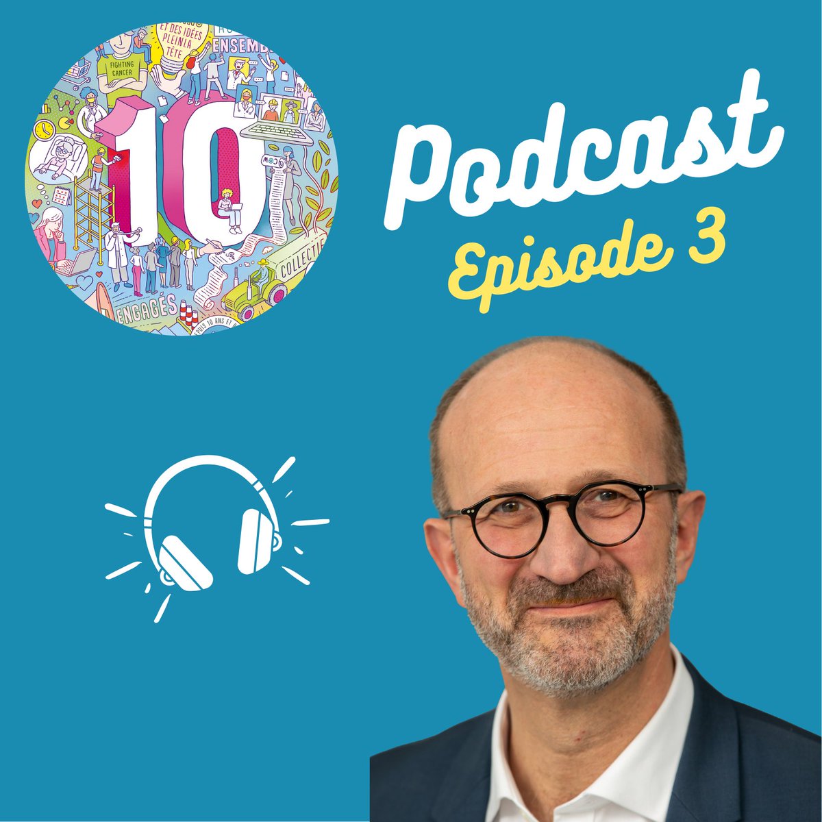 CanceratWork's tweet photo. 🎙En 2022, Cancer@Work a 10 ans et lance une série de #podcasts. Dans ce 3e épisode, "Inclure le cancer dans la vie de l’entreprise", @fredericollet Président de @novartis_france et du @LeemFrance livre son double regard : https://t.co/QpGzgHAek3.
#fightingcancer
@ASTuszynski https://t.co/lUgVrR95yO