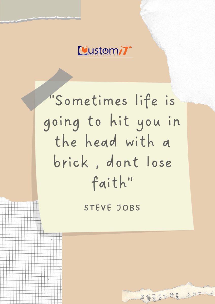 _CustomIT's tweet photo. #Ltwitter #mondaymotivation  #CustomIt #Lesotho https://t.co/6WB9w8M7Ky