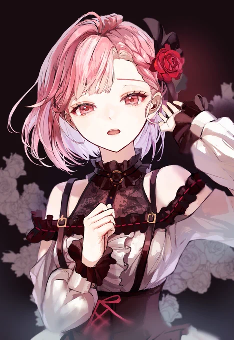 えむちゃんのカッコいいヘアアレンジに夢見てる…🌹😌

#鳳えむ 
#prsk_FA 