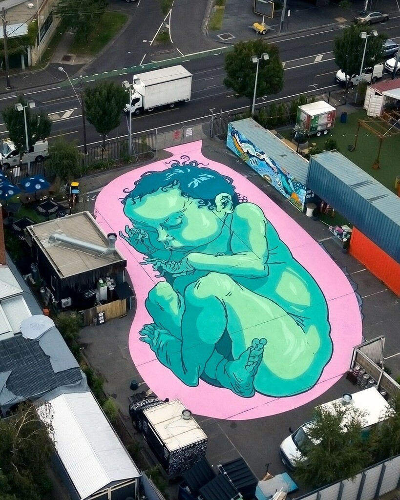 streetartUS's tweet photo. #Streetart: "Fruit Of The Universe" by #KittBennett @kitt_bennett in #Melbourne, Australia, at #TheLot @thelotbeergarden
More pics at: https://t.co/R3qwyWyvVR
Via @cultureforfreedom
#streetartmelbourne #streetartaustralia #art #graffiti #murals #murale… https://t.co/J2etD4hBuy https://t.co/o8oqXJSVhj