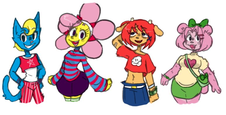 BossSwagMaster_'s tweet photo. Parappa women 🥺💕 https://t.co/8Ho045Mf1o