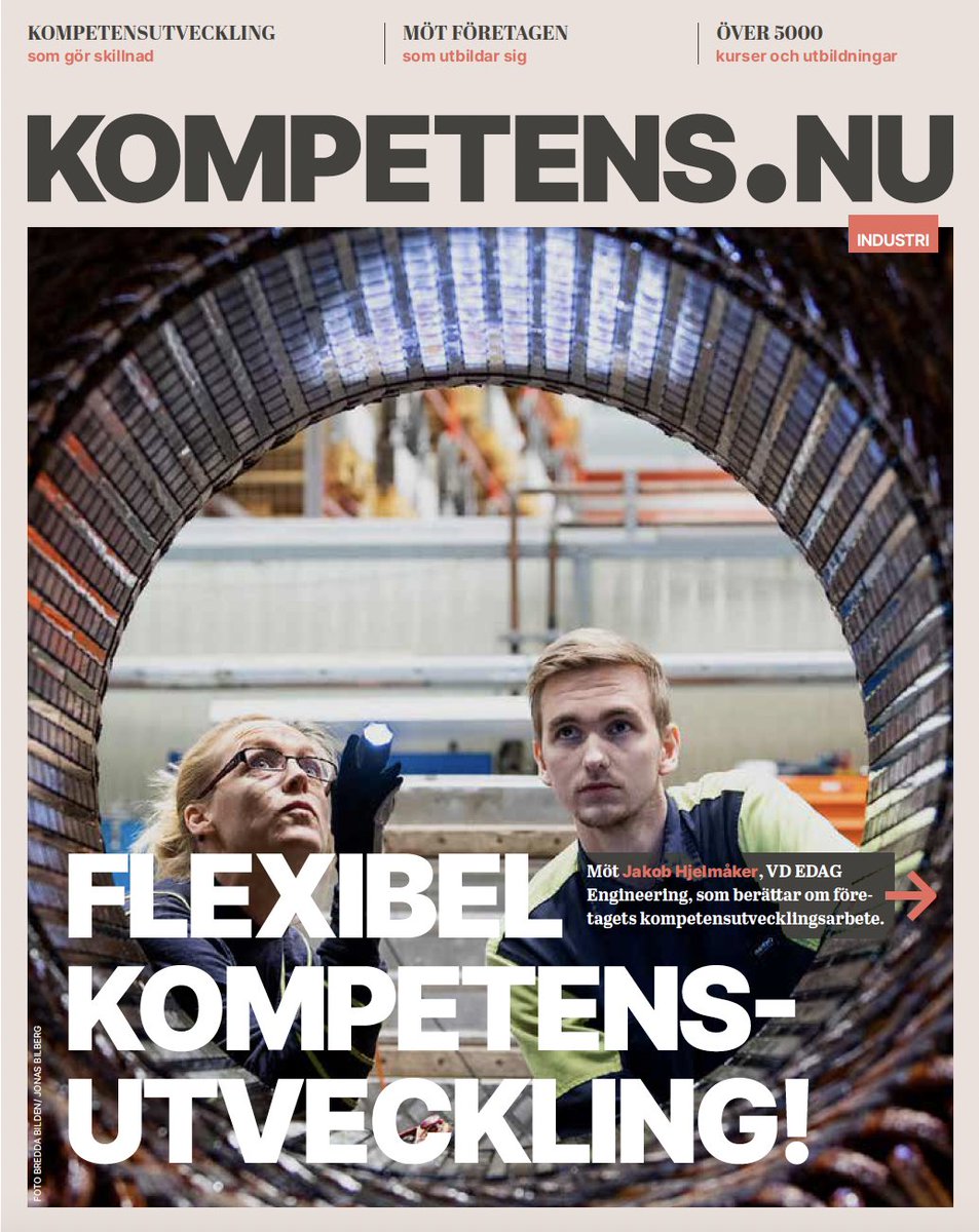 kompetens_nu's tweet photo. Jobbar du inom industrin och är intresserad av #kompetensutveckling? Läs då vårt nya minimagasin!
Här berättar några företag och personer om hur de arbetar med kompetensutveckling och hur https://t.co/CdwobRlOFv blivit en del av deras lärande.
https://t.co/LBqqh3NaMj https://t.co/8bruyQlwbq