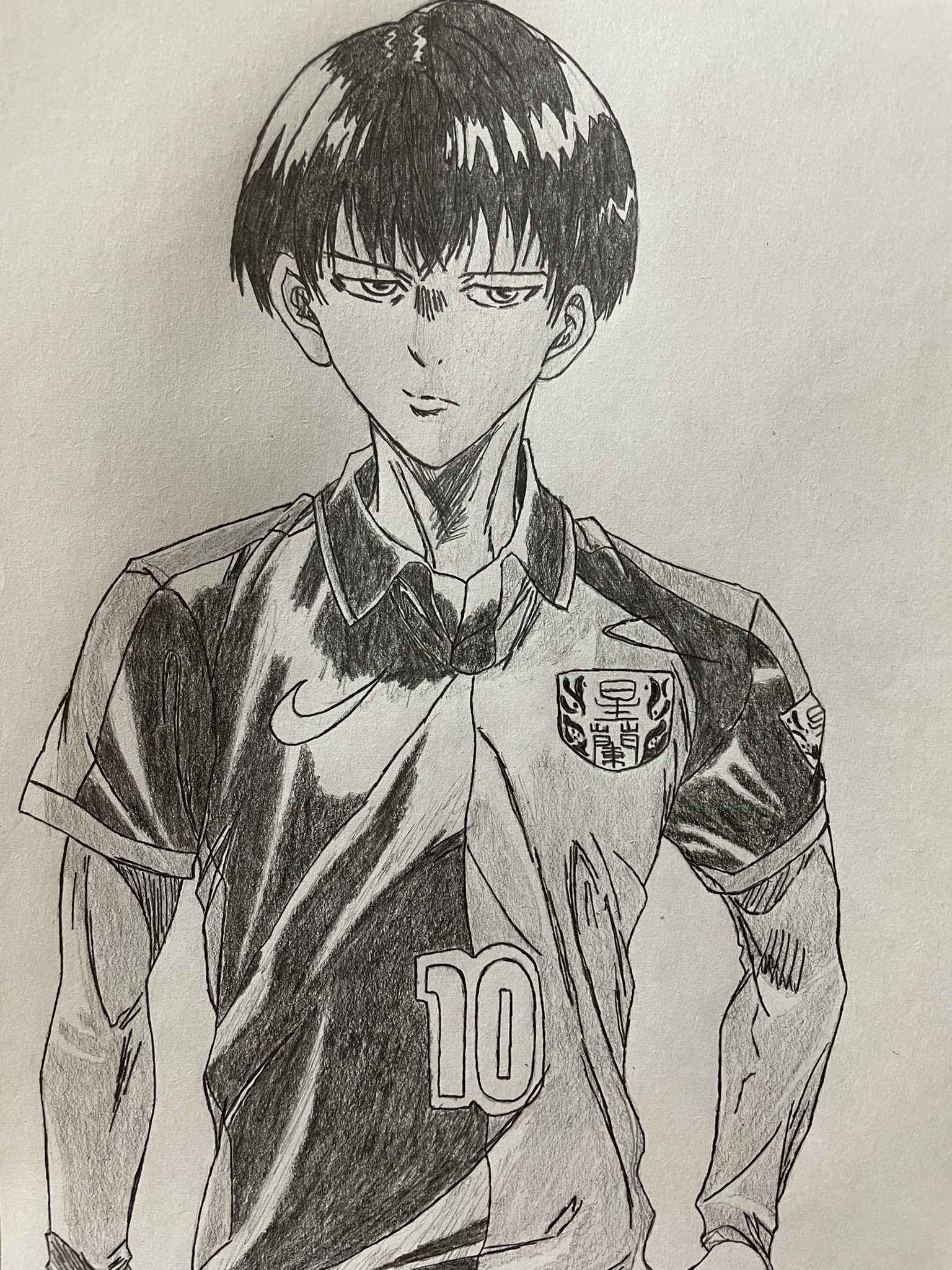 グレープ アオアシ 北野蓮 青森星蘭高校 アニメ放送開始 蓮君 模写 お絵描き イラスト ちょっと遅れたけどアオアシアニメ放送おめでとう T Co Ur1hp2cmq9 Twitter