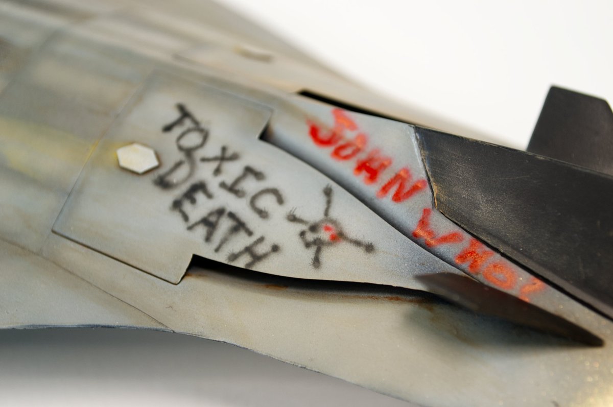 SublightDrive's tweet photo. Testors 1/48 F-19 Stealth in "Toxic Death" paint scheme. Not bad for my first time painting an actual model airplane, I think.
#modelmaking #modelaircraft #f19 #f117 #testors #hobbyphotography #toxicdeath https://t.co/dPVg1cgXZQ