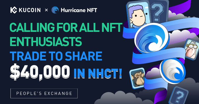 HurricaneSwap's tweet photo. The wait is over!

$NHCT/USDT trading is now LIVE on @kucoincom 🚀 

Trade to share $40,000 in $NHCT ⬇️
https://t.co/hQjV0l7UH6

#HurricaneNFT #NFTCommunity #KuCoin_Lists_NHCT https://t.co/Jk49fBWdby