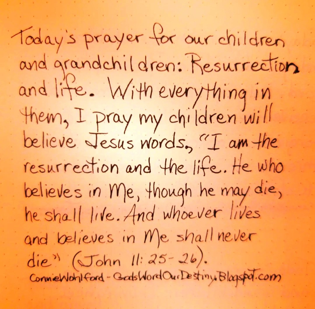 wohlford_connie's tweet photo. Today  ...

#resurrectionandlife #resurrection #life #believe #live #neverdie #prayforchildren #GodsWordOurDestiny https://t.co/L7dwkBLsh4