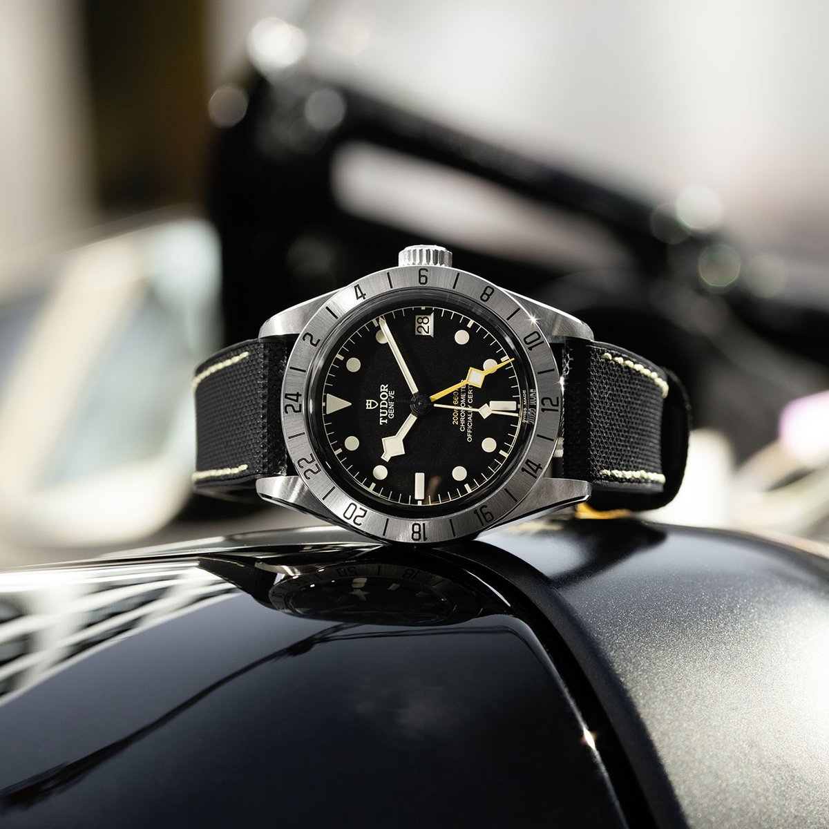 Compact, robust and sporty, the new <a href="/Tudor_Watch/">Tudor Watch</a>  Black Bay Pro boasts many unique aesthetic details and celebrates the spirit of the technical watches that TUDOR has produced for professionals. #TudorWatch #borntodare 

🛍 bit.ly/3LUdxV5