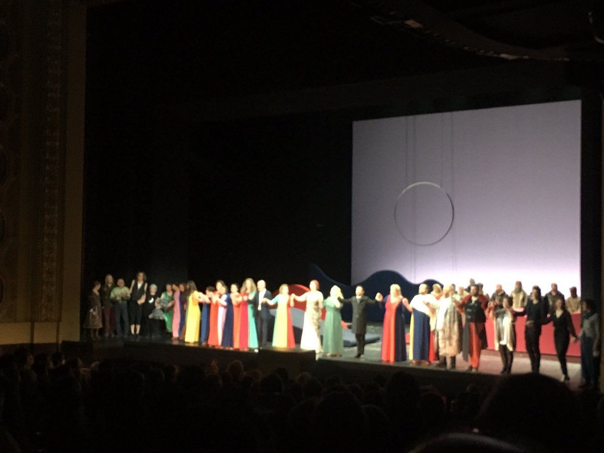 3 different teams for each act of #StgtWalküre @oper_stuttgart didn’t bring new insights, especially if there’s only static installation art on stage and lack of theatrical craft. @corn_iusmeister great conducting job, though. #SimoneSchneider#AnnikaSchlicht best in uneven cast.