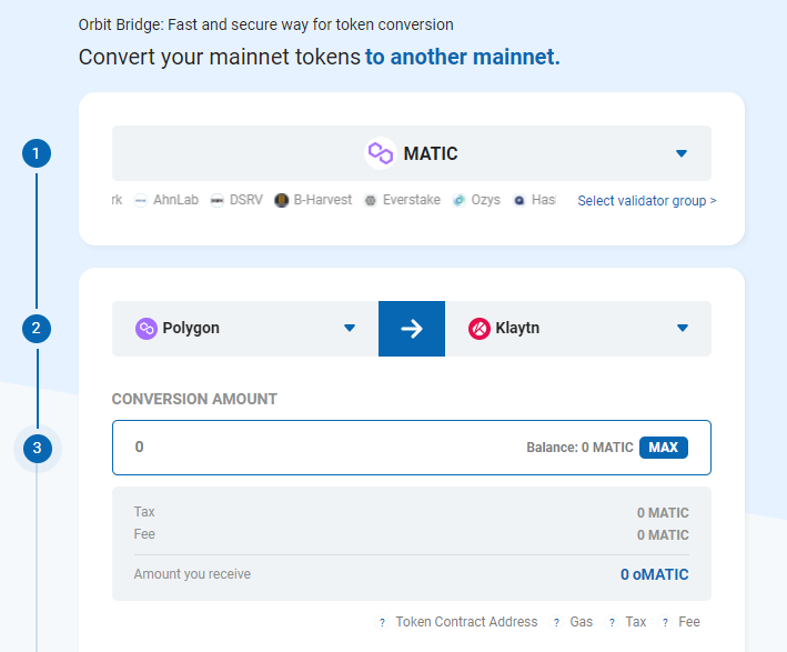 Orbit_Chain's tweet photo. 📢BREAKING NEWS📢
MATIC token is listed on Orbit Bridge today🥳

- MATIC token conversion between Polygon and Klaytn chains is possible🥰

- MATIC is marked as oMATIC‼️

Please make sure that it is #oMATIC and enjoy MATIC at Orbit Bridge.
#Orbit_Bridge #Orbit_Chain https://t.co/qxKPq4o3kz