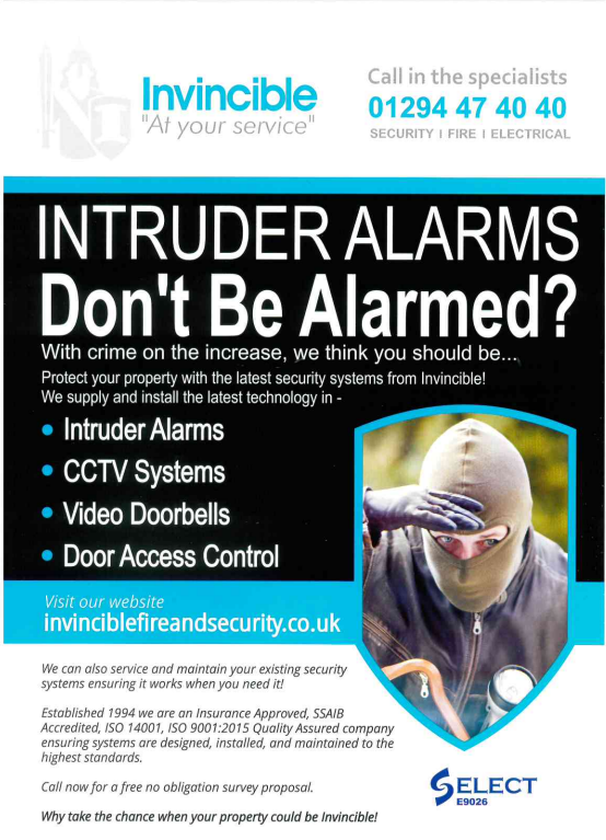 InvincibleSecu1's tweet photo. �Spring Special Offer �
Enforcer Intruder Alarm System with a Wireless doorbell and an External Camera all controlled through a handy app, supplied and installed for just £749 plus vat
Call our office today on 01294 474040 to get booked in! https://t.co/xmKzYvjQ0w