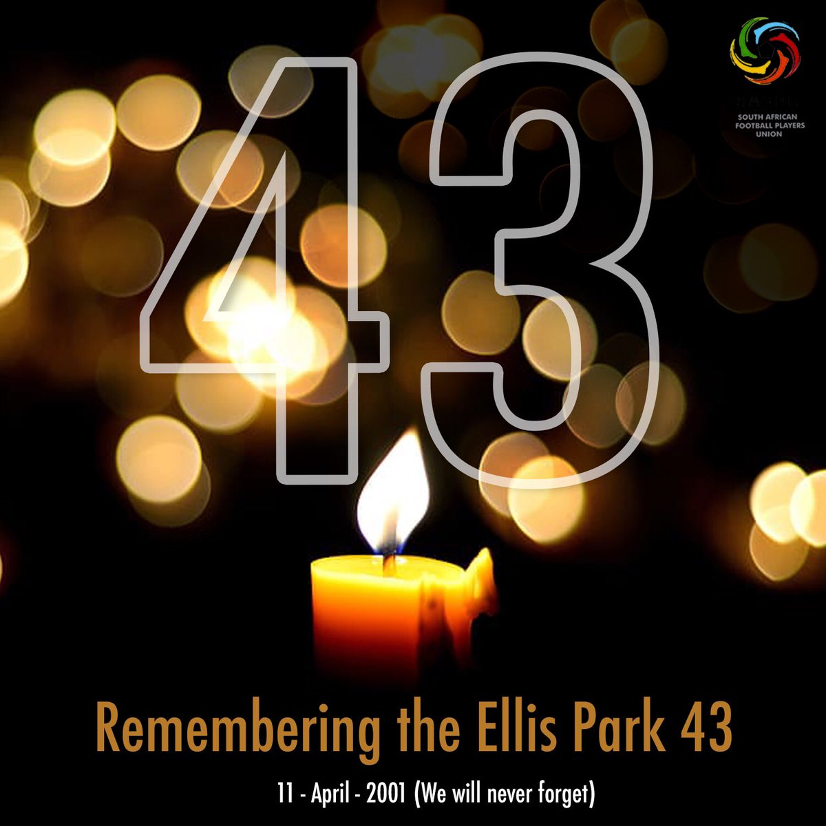 SAFPU_Official's tweet photo. We will never forget … #EllisPark43 #EllisParkDisaster 🙏🏽⚽️ https://t.co/5q9w4BjSfs