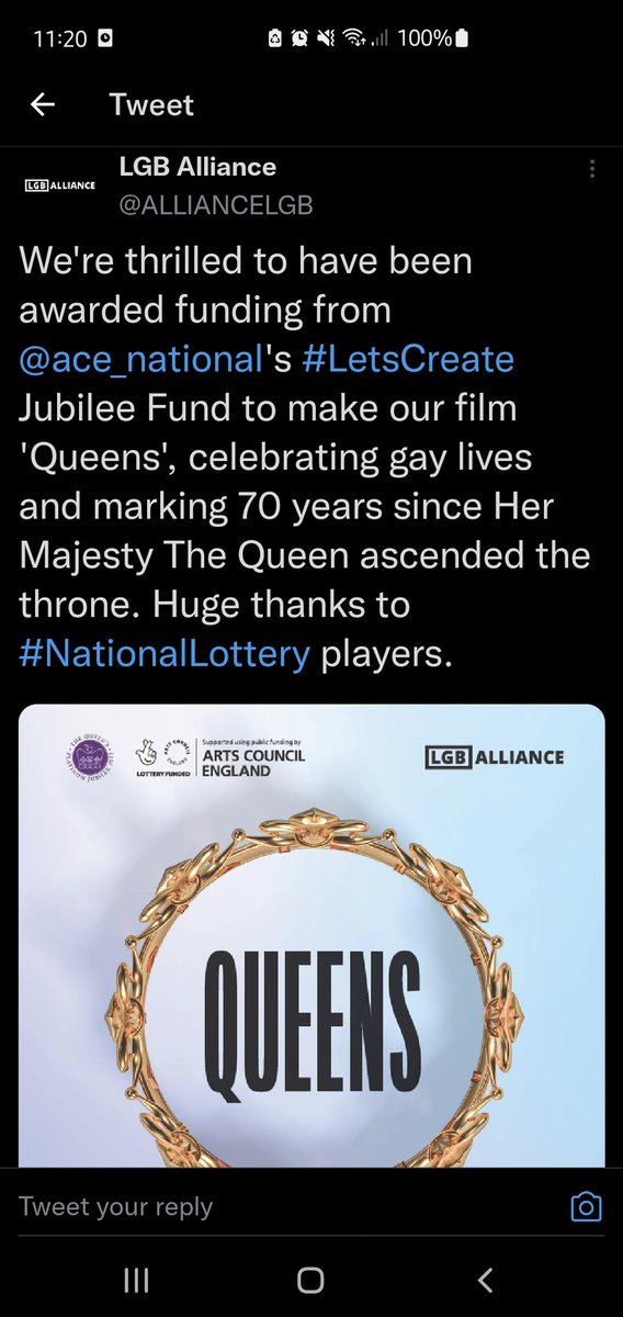 tobikyere's tweet photo. this is an absolute fuckery and nobody should shy away from stating very clearly that ACE are funding a transphobic organisation. https://t.co/w8uKc7TKIv