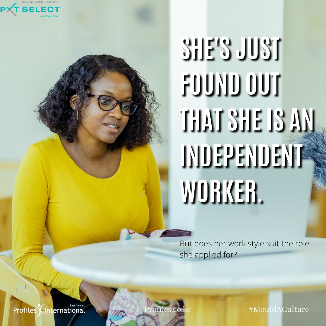 ProfilesIntlEA's tweet photo. Assessments not only useful for the recruiter, but aids the applicant in knowing where they fit in. Extensive data with #PXTSelect
#Recruitment #PsychometricAssessments #MouldACulture https://t.co/hKCEby7qYd