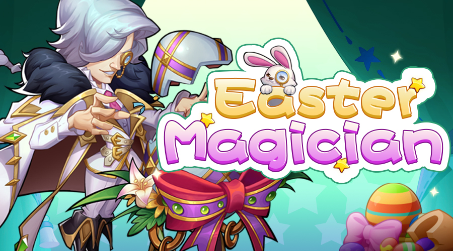 idleheroes's tweet photo. 🐰Easter Magician Skin Preview🐰
Holmes Young is a well-renowned magician on Easter Island with astonishing magic shows. But... he needs to find his rabbit first...
📜Attributes:
Attack: 3%-6%
HP: 5%-8%
Damage Reduce: 4%-5%
#idleheroes #skinpreview https://t.co/eeBjgUBvgm